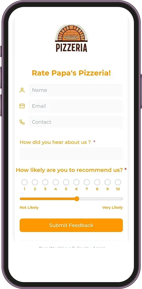 Personalized template
